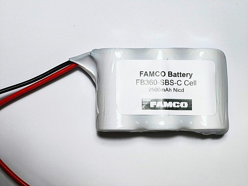 FB360-SBS-C 3.6V 2500mAh