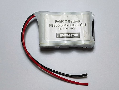 FB360-SBS-SUBC 3.6V 1600mAh