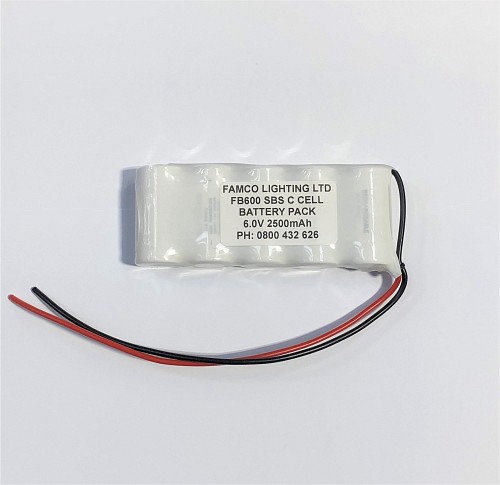 FB600 SBS C 6.0V 2500mAh