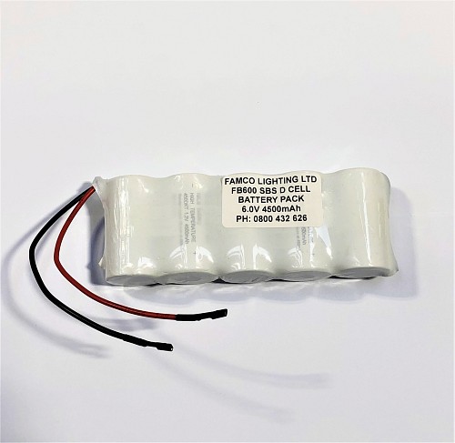 FB600 SBS D 6.0V 4500mAh