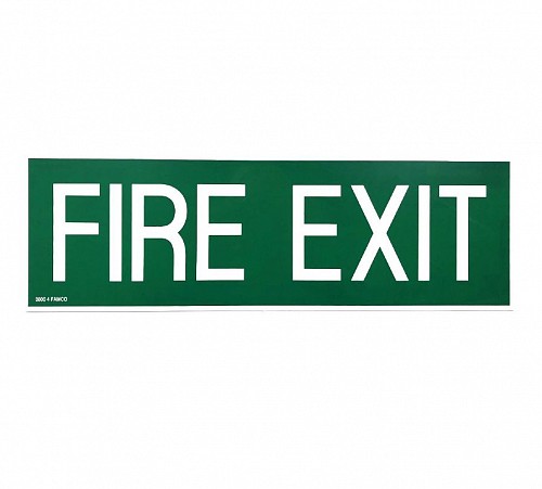 FIRE EXIT SIGN