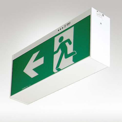 Jumbo Fluorescent Exit